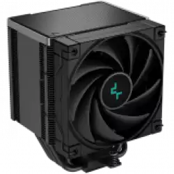 DeepCool AK500 Zero Dark, CPU Air Cooler, 1x120mm FK120 PWM FDB Fan, Digital Display, ARGB, TDP 240W, 5 Heatpipes, Black, LGA2066/2011-v3/2011/1700/1200/115x, AMD AM5/AM4, 127x117x160 mm(LxWxH), 3Y,R-AK500-BKNNMT-G-1