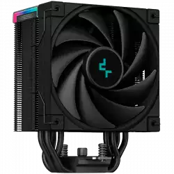 DeepCool AK500S Digital, CPU Air Cooler, 1x120mm FK120 PWM FDB Fan, ARGB, Digital Display, TDP 240W, 5 Heatpipes, Fluid Dynamic Bearing, LGA1700/1200/1151/1150/1155, AMD AM5/AM4, 125×96×160 mm(LxWxH), 3Y,R-AK500S-BKADMN-G