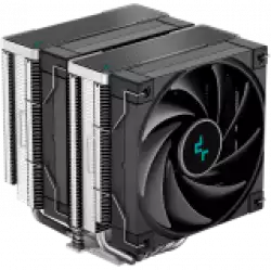 DeepCool AK620, CPU Air Cooler, 2x120mm PWM Fan, TDP 260W, 6 Heatpipes, LGA2066/2011-v3/2011/1700/1200/115x, AMD AM5/AM4, 129x138x160 mm(LxWxH), 3Y, R-AK620-BKNNMT-G
