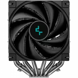 DeepCool AK620, CPU Air Cooler, 2x120mm PWM Fan, TDP 260W, 6 Heatpipes, LGA2066/2011-v3/2011/1700/1200/115x, AMD AM5/AM4, 129x138x160 mm(LxWxH), 3Y, R-AK620-BKNNMT-G