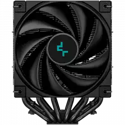 DeepCool AK620 Digital, CPU Air Cooler, 2x120mm FK120 PWM Fan, Digital Display, ARGB, TDP 260W, 6 Heatpipes, LGA2066/2011-v3/2011/1700/1200/115x, AMD AM5/AM4, 129x138x162 mm(LxWxH), 3Y, R-AK620-BKADMN-G