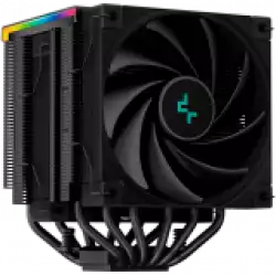 DeepCool AK620 Digital, CPU Air Cooler, 2x120mm FK120 PWM Fan, Digital Display, ARGB, TDP 260W, 6 Heatpipes, LGA2066/2011-v3/2011/1700/1200/115x, AMD AM5/AM4, 129x138x162 mm(LxWxH), 3Y, R-AK620-BKADMN-G