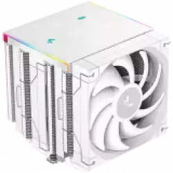 DeepCool AK620 DIGITAL PRO WH, CPU Air Cooler, 2x120mm FT12 SE PWM Fans, 6 Heatpipes, White, LGA2066/2011-v3/2011/1851/1700/1200/115x, AMD AM5/AM4, 129x138x163 mm(LxWxH), R-AK620-WHAPMN-G, 3Y