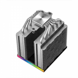 DeepCool AK620 DIGITAL SE, CPU Air Cooler, 2x120mm PWM Fans, 6 Heatpipes, Black, LGA2066/2011-v3/2011/1851/1700/1200/115x, AMD AM5/AM4, 129x138x161 mm(LxWxH), R-AK620-BKADMN-GJD, 3Y