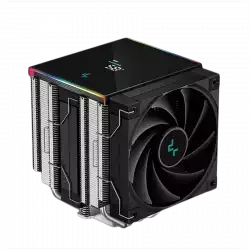 DeepCool AK620 DIGITAL SE, CPU Air Cooler, 2x120mm PWM Fans, 6 Heatpipes, Black, LGA2066/2011-v3/2011/1851/1700/1200/115x, AMD AM5/AM4, 129x138x161 mm(LxWxH), R-AK620-BKADMN-GJD, 3Y