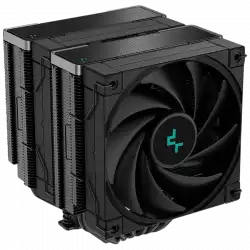 DeepCool AK620 Zero Dark, CPU Air Cooler, 1x120mm FK120 PWM FDB Fan, ARGB, 6 Heatpipes, Fluid Dynamic Bearing, LGA2066/2011-v3/2011/1700/1200/1151/1150/1155, AMD AM5/AM4, 3Y, R-AK620-BKNNMT-G-1