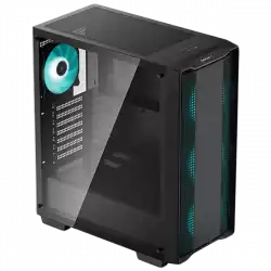 DeepCool CC560, Mid Tower, Mini-ITX/Micro-ATX/ATX, 1xUSB3.0, 1xUSB2.0, 1xAudio, 4x120mm Pre-Installed LED Fans, Tempered Glass, Mesh Panel