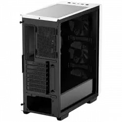 DeepCool CC560 WH V2, Mid Tower, Mini-ITX/Micro-ATX/ATX, 1xUSB3.0, 1xUSB2.0, 1xAudio, 4x120mm Pre-Installed LED Fans, Tempered Glass, Mesh Panel, White