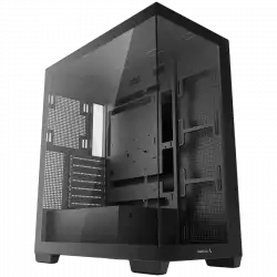 DeepCool CG580, Mid Tower, Mini-ITX/Micro-ATX/ATX, Rear Connector support, 2xUSB3.0, 1xAudio, Tempered Glass, Mesh Panel, Black, R-CG580-BKNDA0-G-1