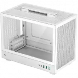 DeepCool CH160 WH, Mini Tower, Mini-ITX, 2xUSB3.0, 1xType-C Gen 2, 1xAudio, Mesh Panel, White, R-CH160-WHNGI0-G-1