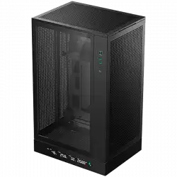 DeepCool CH270 DIGITAL, Mini Tower, Mini-ITX/Micro-ATX, 2xUSB3.0, 1xType-C Gen 2, 1xAudio/Mic, Mesh Panel, Black, R-CH270-BKNDM0-G-1, 2Y