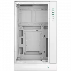 DeepCool CH270 DIGITAL WH, Mini Tower, Mini-ITX/Micro-ATX, 2xUSB3.0, 1xType-C Gen 2, 1xAudio/Mic, Mesh Panel, White, R-CH270-WHNDM0-G-1, 2Y