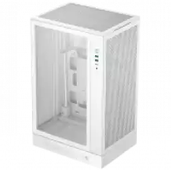 DeepCool CH270 DIGITAL WH, Mini Tower, Mini-ITX/Micro-ATX, 2xUSB3.0, 1xType-C Gen 2, 1xAudio/Mic, Mesh Panel, White, R-CH270-WHNDM0-G-1, 2Y