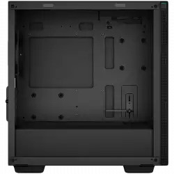 DeepCool CH370, Mid Tower, Mini-ITX/Micro-ATX, 2xUSB3.0, 1xAudio, 1x120mm Pre-Installed Black Fan, Tempered Glass, Mesh Panel, Black, R-CH370-BKNAM1-G-1