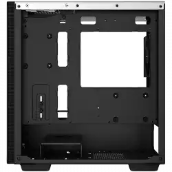 DeepCool CH370 WH, Mid Tower, Mini-ITX/Micro-ATX, 2xUSB3.0, 1xAudio, 1x120mm Pre-Installed Black Fan, Tempered Glass, Mesh Panel, White, R-CH370-WHNAM1-G-1