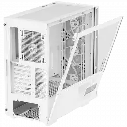 DeepCool CH560 Digital WH, Mid Tower, Mini-ITX/Micro-ATX/ATX/E-ATX, 1xUSB3.0, 1xType-C, 1xAudio, 3x140mm+1x120mm Pre-Installed ARGB Fans, Tempered Glass, Mesh Panels, Dual-Status Digital Display, GPU Support Arm, White, R-CH560-WHAPE4D-G-1