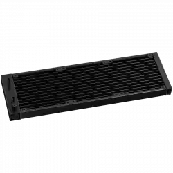 DeepCool LE720, 360mm CPU Liquid Cooler, 3x120mm ARGB PWM Fans, Anti-Leak Technology, ARGB Pump Top, Black, LGA 1700/1200/115x, AMD AM5/AM4, 3Y, R-LE720-BKAMMN-G-1