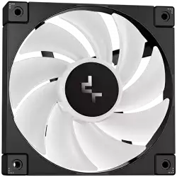 DeepCool LP240, 240mm CPU Liquid Cooler, 2x120mm ARGB PWM Fans, Dot-matrix Screen, Anti-Leak Technology, Black, LGA1851/1700/1200/1151/1150/1155, AMD AM5/AM4, 5Y, R-LP240-BKMSNC-G-1                          