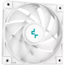 DeepCool LS520 WH, 240mm CPU Liquid Cooler, 2x120mm FC120 ARGB PWM Fans, ARGB Infinity Mirror, White, LGA 2066/2011-v3/2011/1700/1200/115x, AMD sTRX4/sTR4/AM5/AM4, 5Y, R-LS520-WHAMNT-G-1