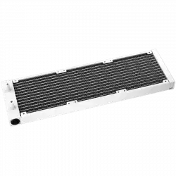 DeepCool LS720 WH, 360mm CPU Liquid Cooler, 3x120mm FC120 ARGB PWM Fans, ARGB Infinity Mirror, White, LGA 2066/2011-v3/2011/1700/1200/115x, AMD sTRX4/sTR4/AM5/AM4, 5Y, R-LS720-WHAMNT-G-1