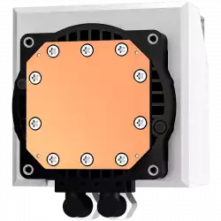 DeepCool LT520 WH, 240mm CPU Liquid Cooler, 2x120mm FK120 PWM FDB Fans, ARGB Multidimensional Infinity Mirror Top Cap, White, LGA 2066/2011-v3/2011/1700/1200/115x, AMD sTRX4/sTR4/AM5/AM4, 5Y, R-LT520-WHAMNF-G-1