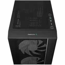 DeepCool MATREXX55 MESH V4 C, Mid Tower, Mini-ITX/Micro-ATX/ATX, 1xUSB3.0, 1x Type-C, 1xAudio, LED Button, 3x140mm ARGB Fans, 1x120mm ARGB Fan, ARGB LED Strip, Tempered Glass, Mesh Panel, Black, R-MATREXX55-BCAGA4-G-4