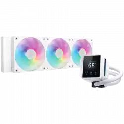 DeepCool MYSTIQUE 360 WH ARGB, 360mm CPU Liquid Cooler, 2.8