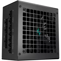 DeepCool PQ850M, 850W, 80 Plus GOLD, Full Japan Electrolytic Capacitors, Fully Modular, Flat Black Cables, 120mm FDB Fan, Fanless Mode, SCP/OPP/OTP/OVP/OCP/UVP, 10Y, R-PQ850M-FA0B-EU