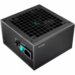 DeepCool PQ850M, 850W, 80 Plus GOLD, Full Japan Electrolytic Capacitors, Fully Modular, Flat Black Cables, 120mm FDB Fan, Fanless Mode, SCP/OPP/OTP/OVP/OCP/UVP, 10Y, R-PQ850M-FA0B-EU