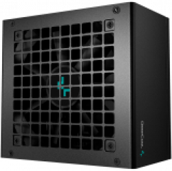 DeepCool PQ850M, 850W, 80 Plus GOLD, Full Japan Electrolytic Capacitors, Fully Modular, Flat Black Cables, 120mm FDB Fan, Fanless Mode, SCP/OPP/OTP/OVP/OCP/UVP, 10Y, R-PQ850M-FA0B-EU