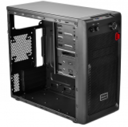 DeepCool SMARTER Mid Tower Case, Mini-ITX / Micro-ATX , 1xUSB2.0, 1xUSB3.0, 1xAudio, 1xMic, ABS+SPCC, Mesh Panel, DP-MATX-SMTR, 2Y