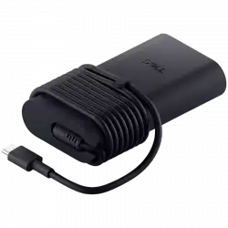Dell 100W USB-C GaN Slim AC Adapter with Power Cord - United K                          