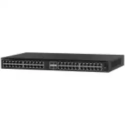Dell EMC Switch N1148T-ON, L2, 48 ports RJ45 1GbE, 4 ports SFP+ 10GbE, Stacking,European 220V Power Cord,Limited Lifetime Hardware Warranty - Minimum Warranty                          