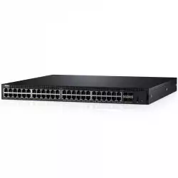 Dell Networking X1052P Smart Web Managed Switch, 48x 1GbE (24x PoE - up to 12x PoE+) 4x 10GbE SFP+