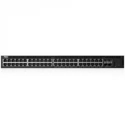 Dell Networking X1052P Smart Web Managed Switch, 48x 1GbE (24x PoE - up to 12x PoE+) 4x 10GbE SFP+