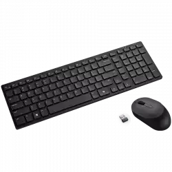 Dell Silent Keyboard and Mouse - KM555 - US International (QWERTY)