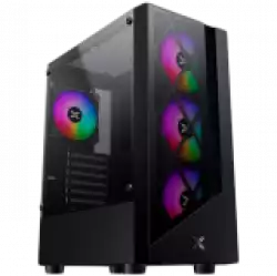 Xigmatek Duke EN49158, ATX/M-ATX/Mini ITX, USB3.0x1 & 2.0x2, Meshed & TG Frontpanel, Left TG, Front 4PCS X24F Fan