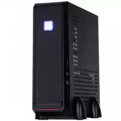 E-mini 3019 Black/Silver, 120W DC/DC + 12V/5A adapter, Mini-ITX chassis