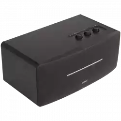 Edifier D12 2.0 Bluetooth Speaker, BT V5.0, RCA, AUX, 2x 4-inch Midrange Drivers, 2x 19mm Tweeters, Remote Control and Top-Mounted Controls, Black