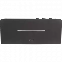 Edifier D12 2.0 Bluetooth Speaker, BT V5.0, RCA, AUX, 2x 4-inch Midrange Drivers, 2x 19mm Tweeters, Remote Control and Top-Mounted Controls, Black