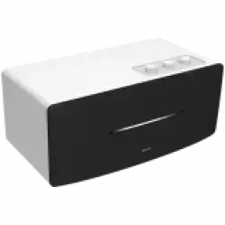 Edifier D12 2.0 Bluetooth Speaker, BT V5.0, RCA, AUX, 2x 4-inch Midrange Drivers, 2x 19mm Tweeters, Remote Control and Top-Mounted Controls, White
