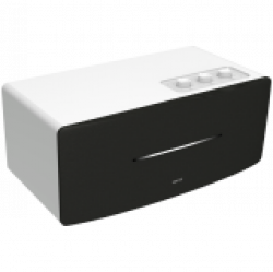 Edifier D12 2.0 Bluetooth Speaker, BT V5.0, RCA, AUX, 2x 4-inch Midrange Drivers, 2x 19mm Tweeters, Remote Control and Top-Mounted Controls, White