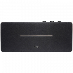 Edifier D12 2.0 Bluetooth Speaker, BT V5.0, RCA, AUX, 2x 4-inch Midrange Drivers, 2x 19mm Tweeters, Remote Control and Top-Mounted Controls, Brown
