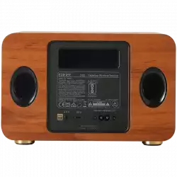 Edifier D32 2.1 Speaker, BT V5.3, Wi-Fi, AUX, USB-C, 1x 4-inch Midrange Driver, 2x 1-inch Tweeters, 60W (RMS), Brown