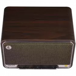 Edifier D32 2.1 Speaker, BT V5.3, Wi-Fi, AUX, USB-C, 1x 4-inch Midrange Driver, 2x 1-inch Tweeters, 60W (RMS), Black Walnut