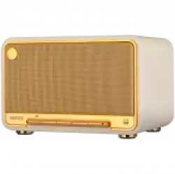 Edifier D32 2.1 Speaker, BT V5.3, Wi-Fi, AUX, USB-C, 1x 4-inch Midrange Driver, 2x 1-inch Tweeters, 60W (RMS), White