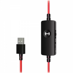 Edifier G1 USB Gaming Headset, 40mm Drivers, Retractable Microphone, AUX, Black