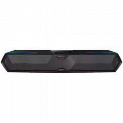 Edifier MG300 Soundbar, BT V5.3, USB, AUX, 2x 52mm Drivers, RGB Lighting, 5W (RMS), Black