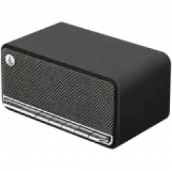 Edifier MP230 Bluetooth Speaker, BT V5.0, USB-C, AUX, TF Card, 2x 48mm Drivers, USB-C, 20W (RMS), Retro Black