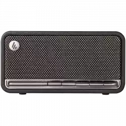 Edifier MP230 Bluetooth Speaker, BT V5.0, USB-C, AUX, TF Card, 2x 48mm Drivers, USB-C, 20W (RMS), Retro Black